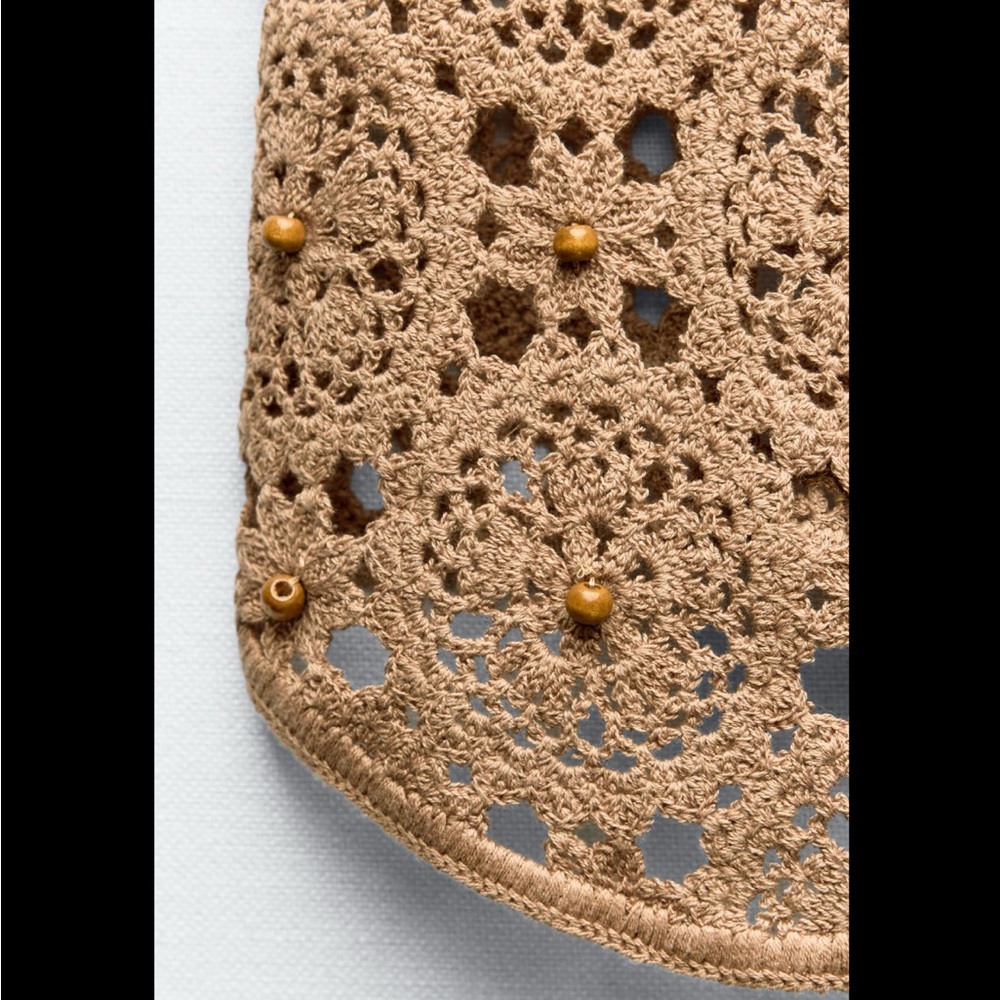 BEADED CROCHET TOP - Picture 7 of 7
